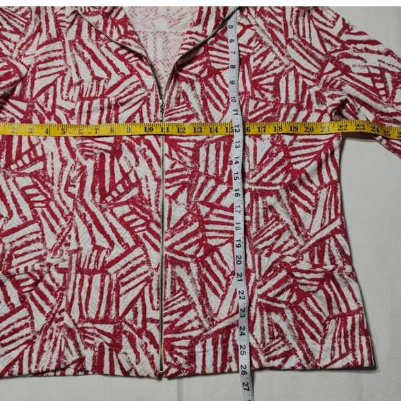 CHICO'S Weekends Zip Jacket - Picture 7 of 8